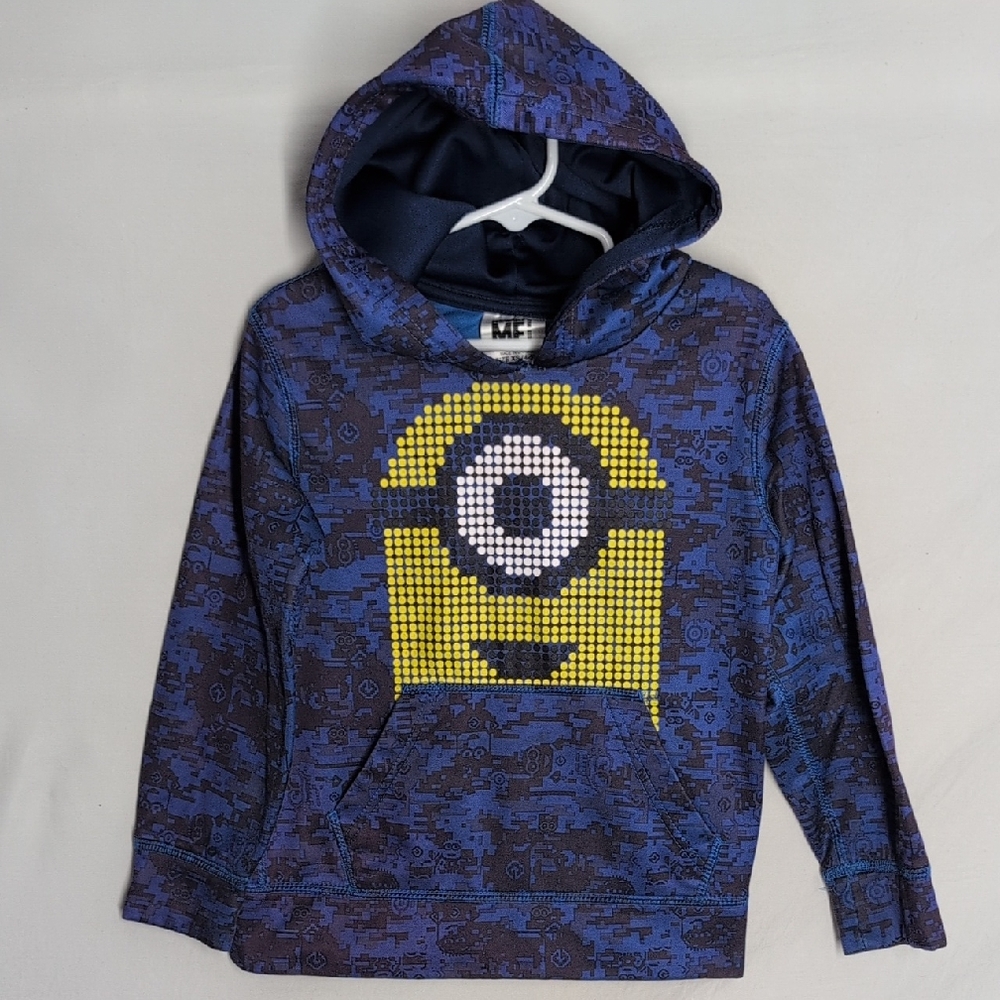 Universal Blue and Yellow Minion Hoodie